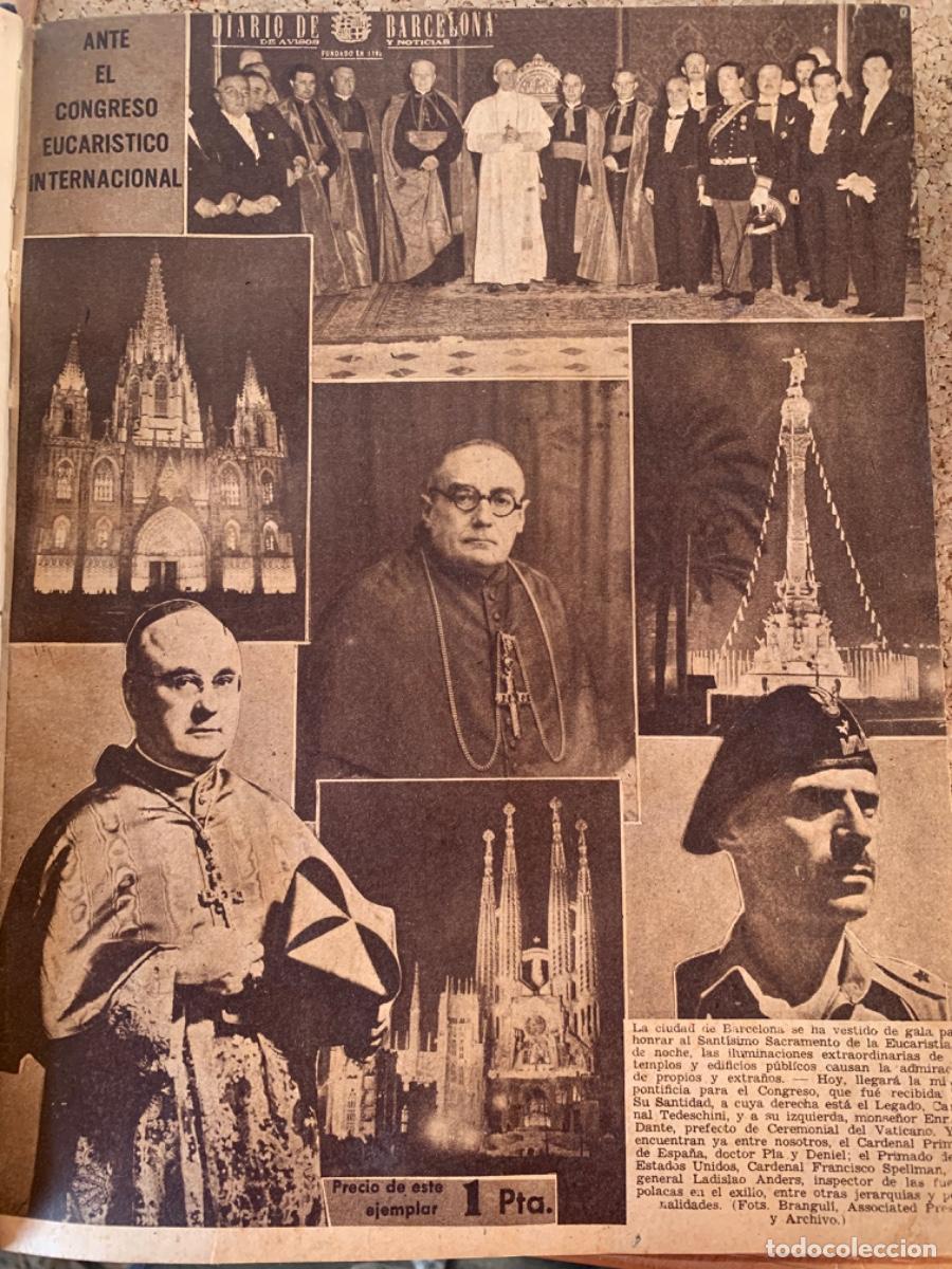 Libros de segunda mano: Congreso Eucar&iacute;stico en Barcelona 1952 (Bols 30) - Foto 1