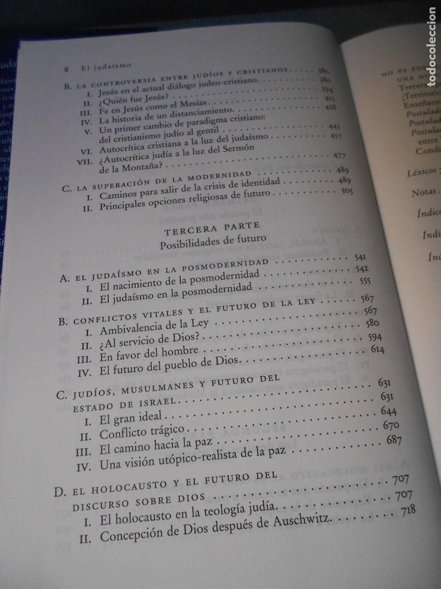 Libros de segunda mano: EL JUDAISMO - Foto 7