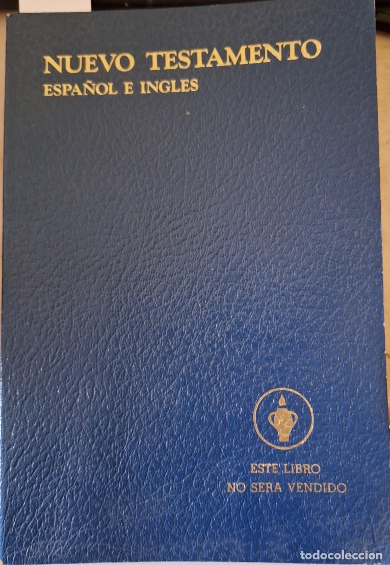 Libros de segunda mano: NUEVO TESTAMENTO. ESPA&Ntilde;OL E INGLES. - - Foto 1