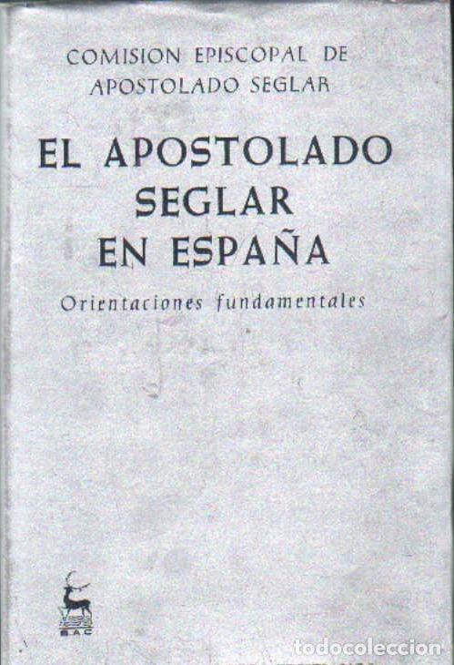 Libros de segunda mano: EL APOSTOLADO SEGLAR EN ESPA&Ntilde;A. A-RE-1982 - Foto 1
