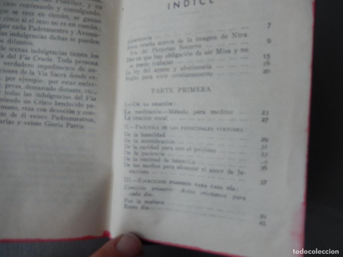 Libros de segunda mano: EL DEVOTO DE NUESTRA SE&Ntilde;ORA DEL PERPETUO SOCORRO -1941 - Foto 2