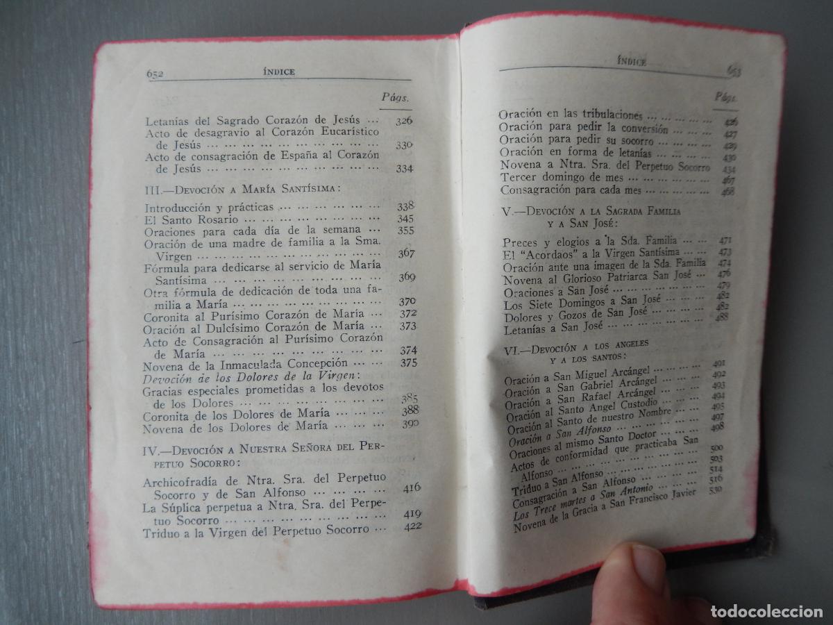 Libros de segunda mano: EL DEVOTO DE NUESTRA SE&Ntilde;ORA DEL PERPETUO SOCORRO -1941 - Foto 4