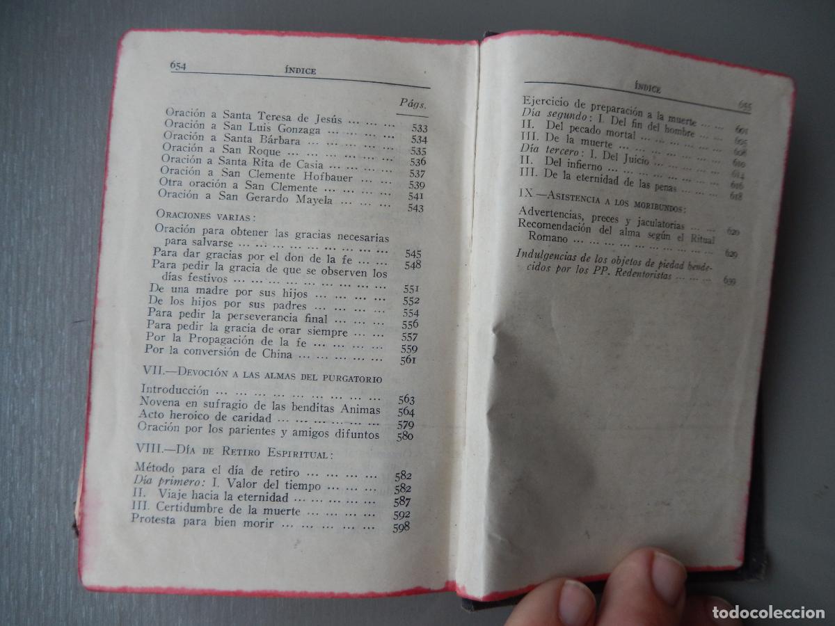Libros de segunda mano: EL DEVOTO DE NUESTRA SE&Ntilde;ORA DEL PERPETUO SOCORRO -1941 - Foto 5
