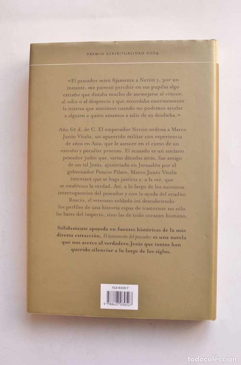 Libros de segunda mano: El testamento del pescador - VIDAL, C&eacute;sar - Foto 4