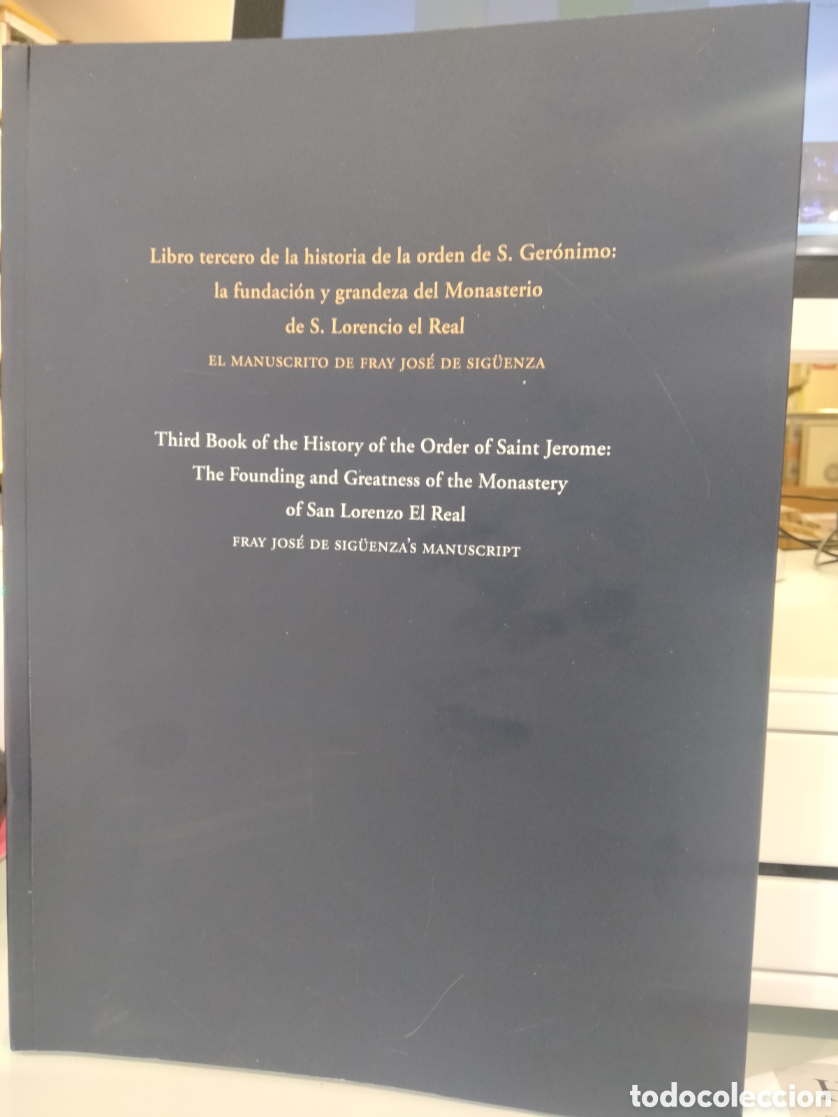 Gebrauchte B&uuml;cher: Libro tercero de la historia de la orden de S. Ger&oacute;nimo - El manuscrito de Fray Jos&eacute; de Sig&uuml;enza