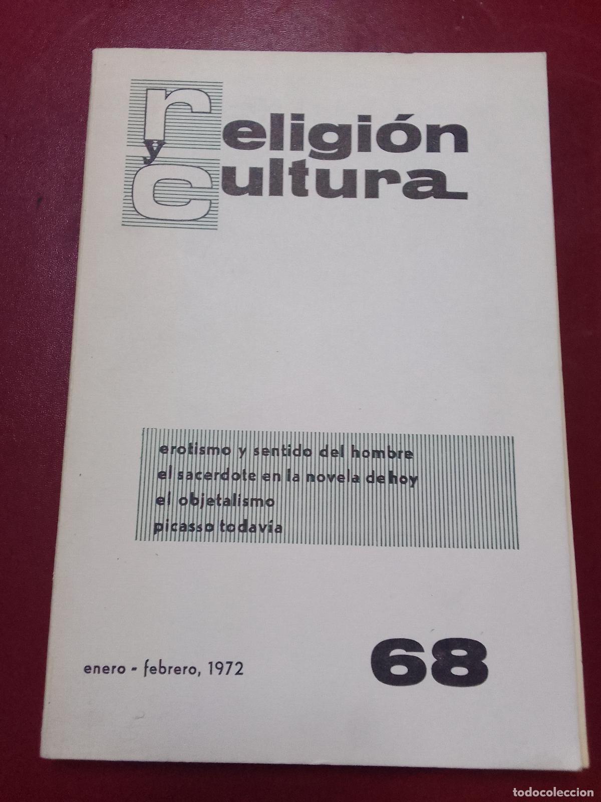 Second hand books: VV.AA.: Religi&oacute;n y cultura. N&ordm; 68 (enero-febrero 1972)