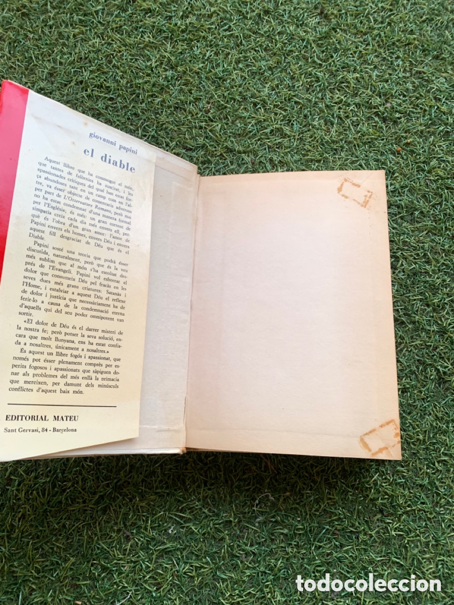 Libros de segunda mano: Libro El diable Giovanni Papini - Foto 6