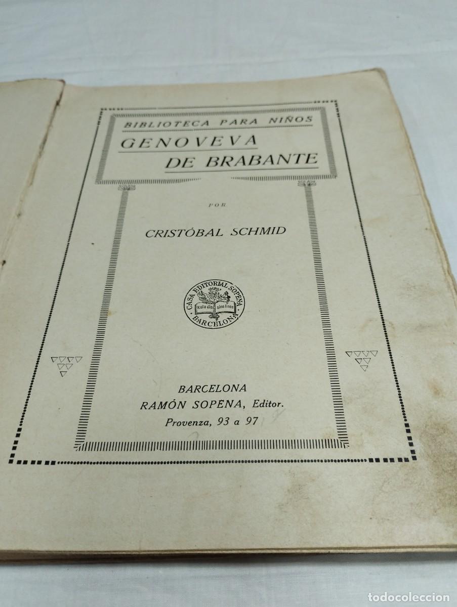 Libros de segunda mano: Genoveva de Brabante. Crist&oacute;bal Schmid - Foto 2
