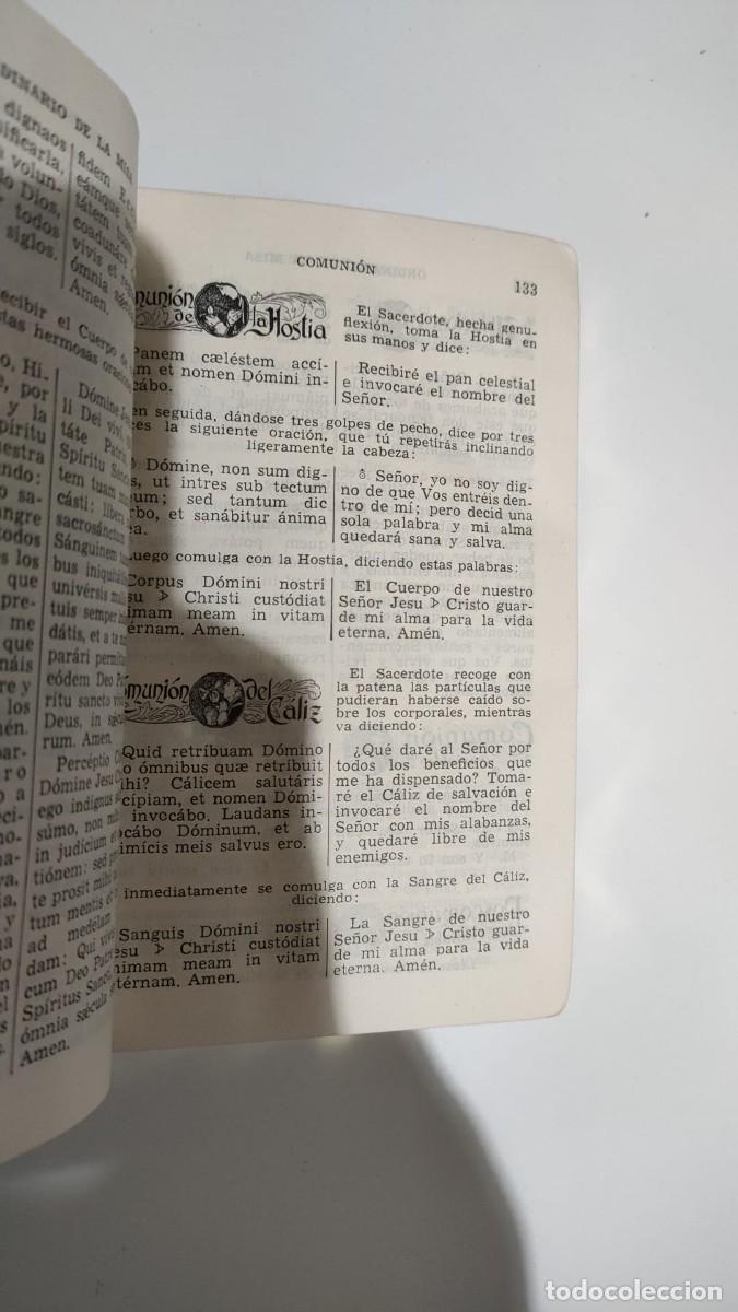 Libros de segunda mano: Misal diario y Devocionario. RIBERA, CMF. 1959 - Foto 4