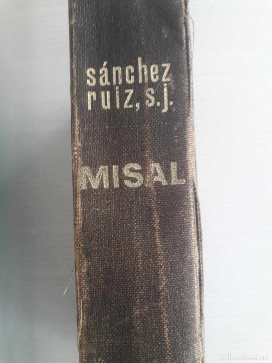 Libros de segunda mano: misal completo castellano actualizado Valent&iacute;n M S&aacute;nchez Ruiz S J