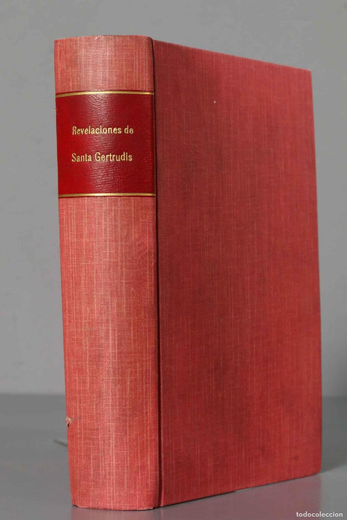 Second hand books: REVELACIONES DE SANTA GERTRUDIS. 1947. ORTEGA MONJE BENEDICTINO