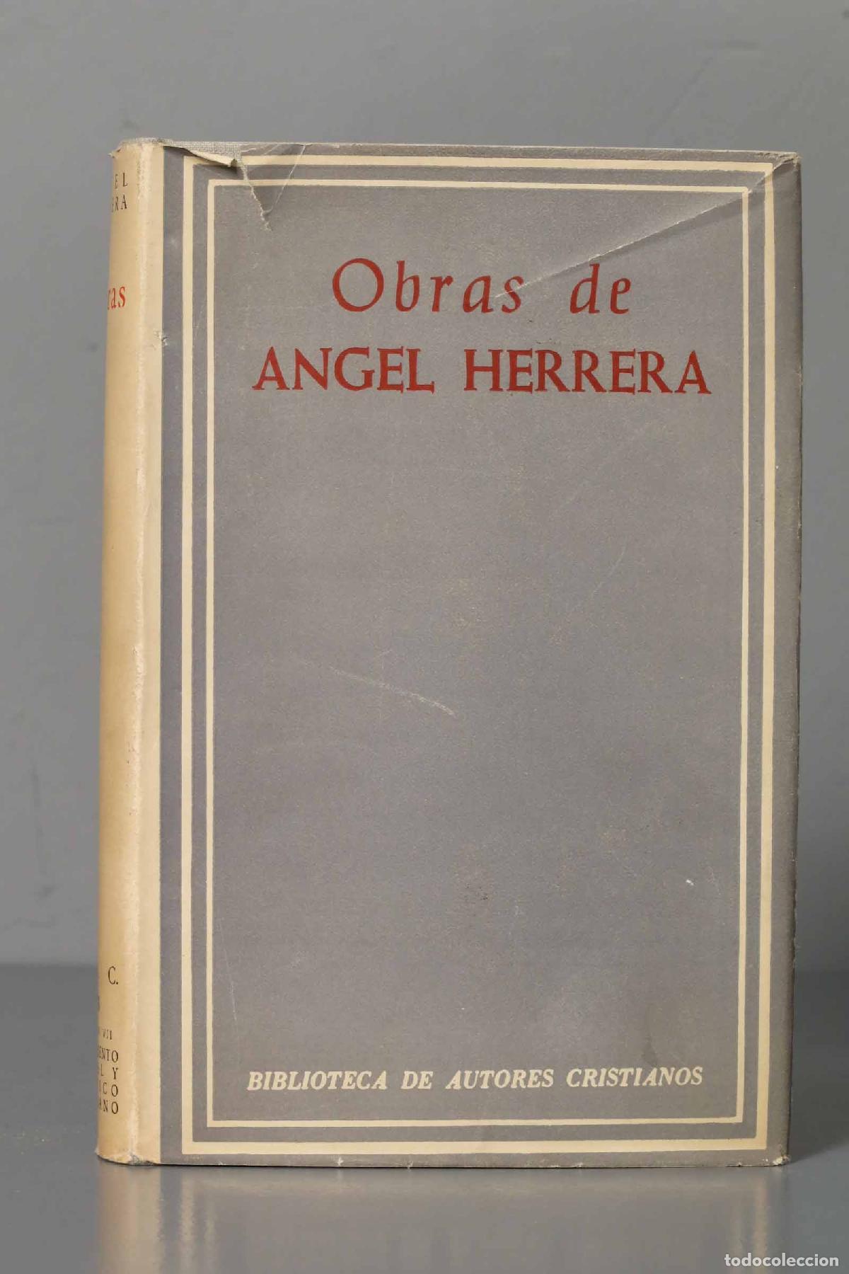 Libros de segunda mano: OBRAS DE ANGEL HERRERA. 1964. BAC - Foto 1