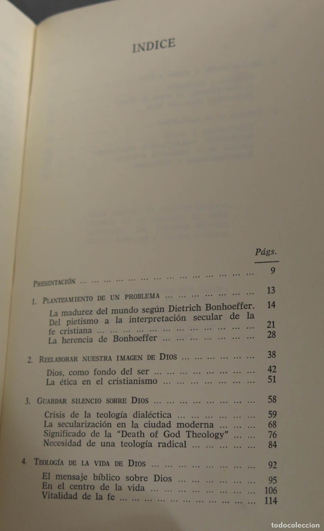 Libros de segunda mano: Hablar de Dios. Illanes - Foto 2