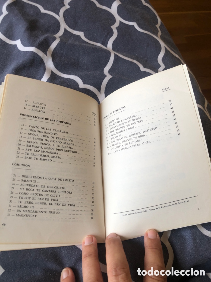 Libros de segunda mano: Ordinario de la misa y cantoral. ASM - Foto 5
