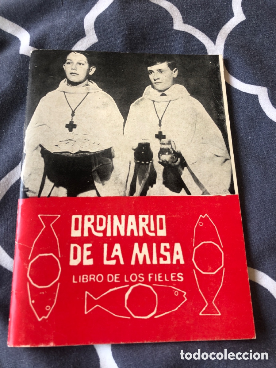 Libros de segunda mano: Ordinario de la misa y cantoral. ASM - Foto 1