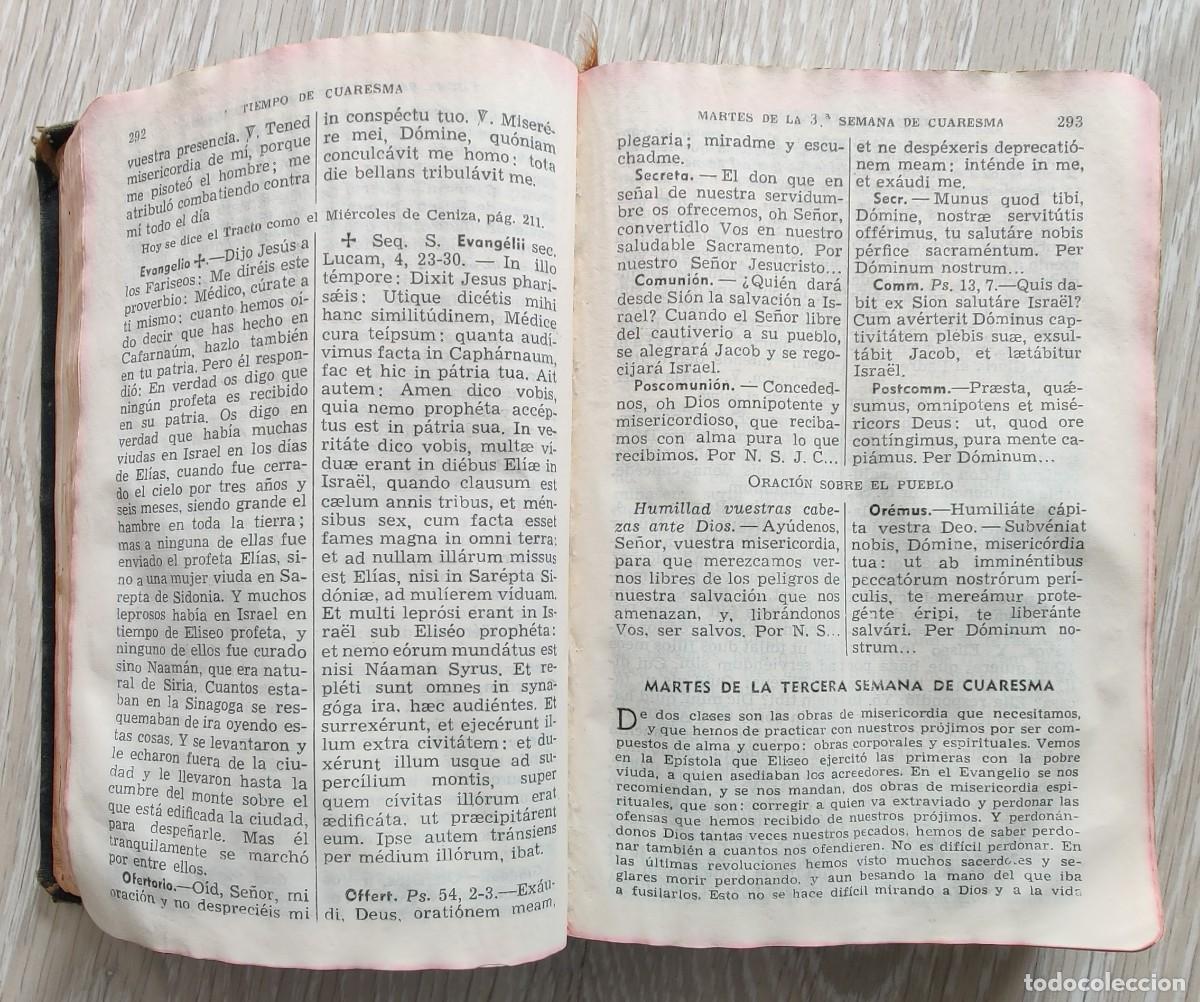 Libros de segunda mano: Libro Misal Diario Y Devocionario - Foto 5