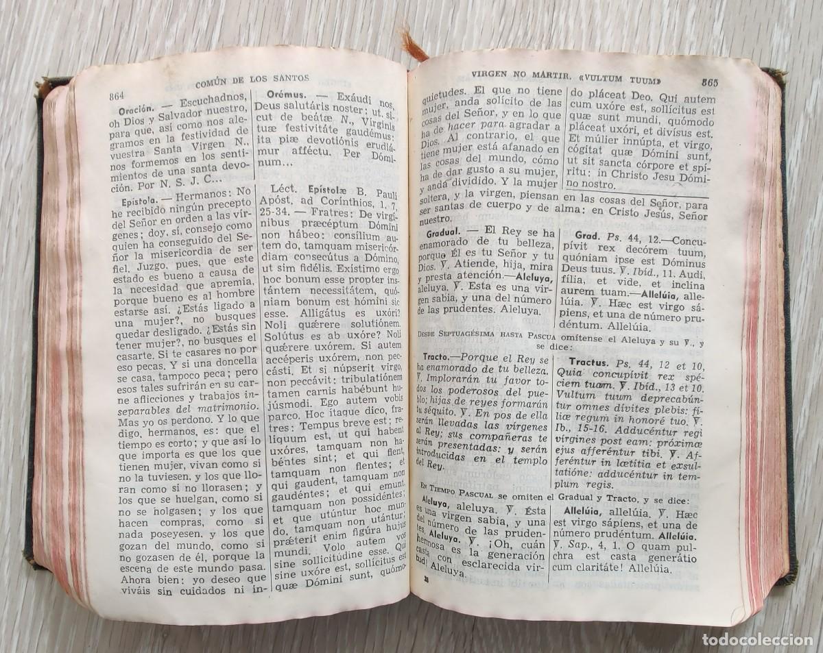 Libros de segunda mano: Libro Misal Diario Y Devocionario - Foto 6