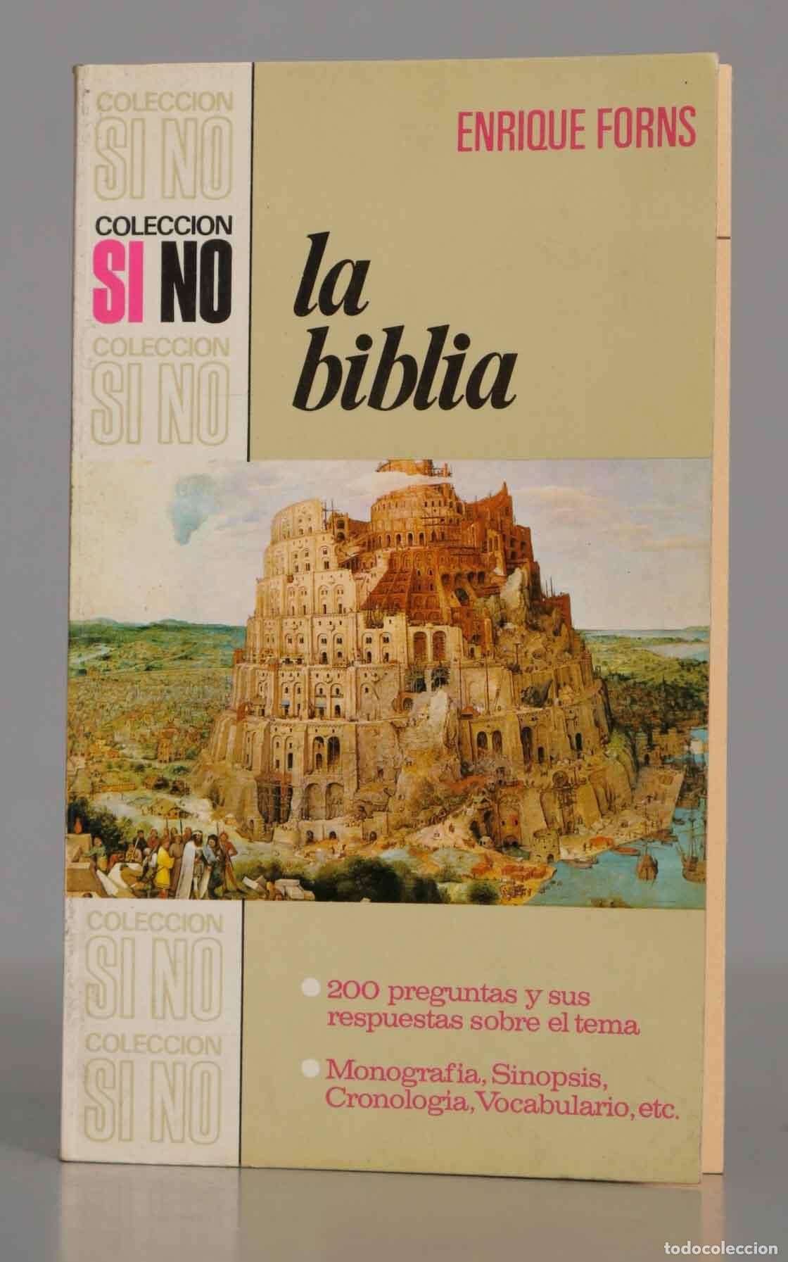 Libros de segunda mano: La Biblia. Forns - Foto 1