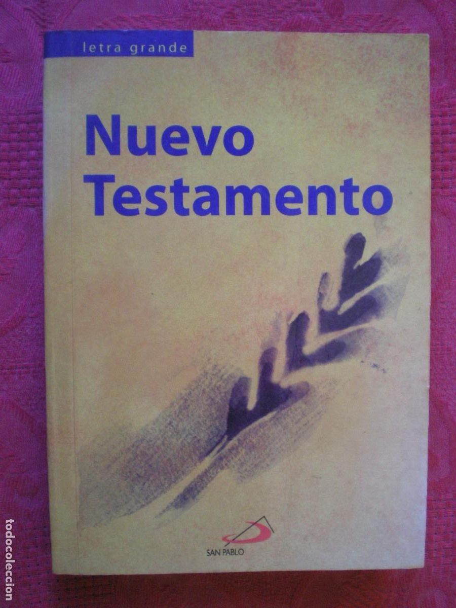 Libros de segunda mano: NUEVO TESTAMENTO. LETRA GRANDE. - Foto 1