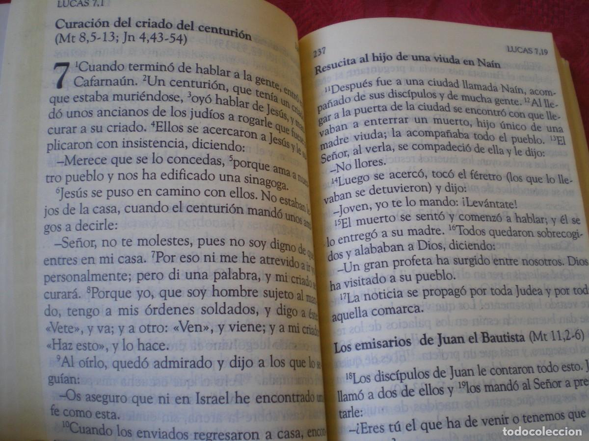 Libros de segunda mano: NUEVO TESTAMENTO. LETRA GRANDE. - Foto 4