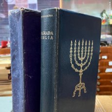 Libros de segunda mano: SAGRADA BIBLIA 1966 CANTOS DORADOS - ILUSTRADA ELOINO NACAR FUSTER Y ALBERTO COLUNGA CUETO