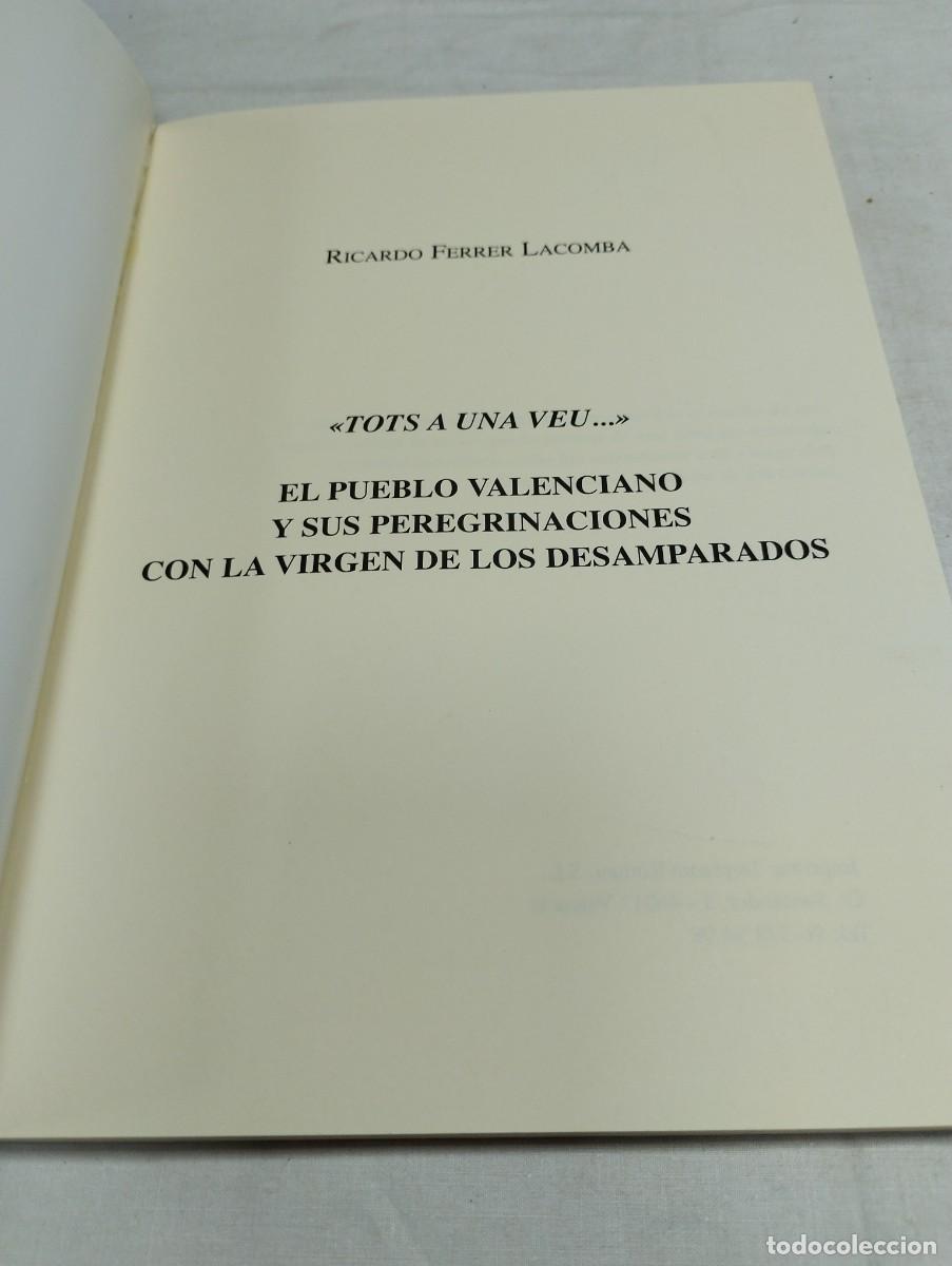 Libros de segunda mano: Tots a una veu... Ricardo Ferrer - Foto 2