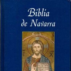 Libros de segunda mano: BIBLIA DE NAVARRA. EDICIÓN POPULAR. - ANÓNIMO.