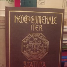 Libros de segunda mano: NEOCATECHUMENALE ITER STATUTA • DESCLEE DE BROUWER