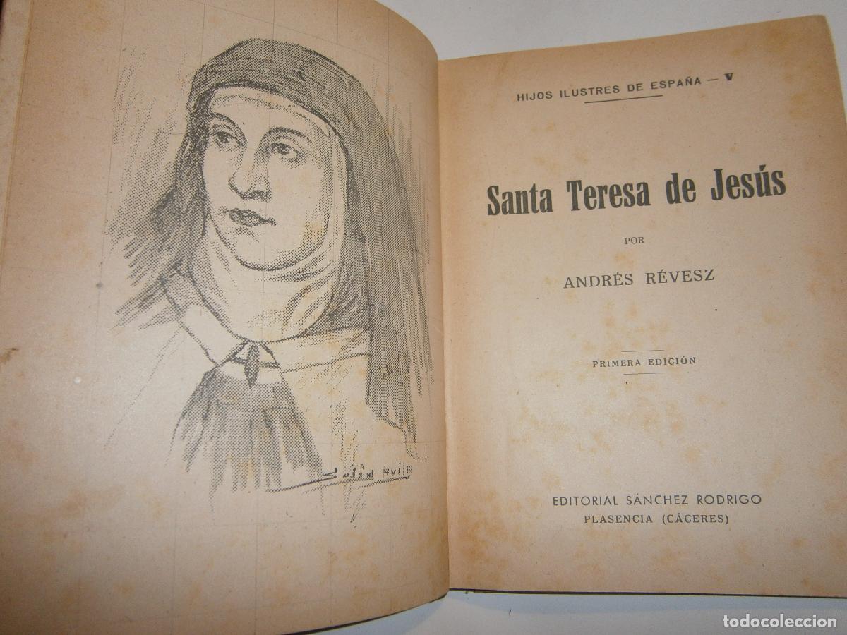 Libros de segunda mano: ANTIGUO LIBRO - SANTA TERESA DE JESUS - Foto 2