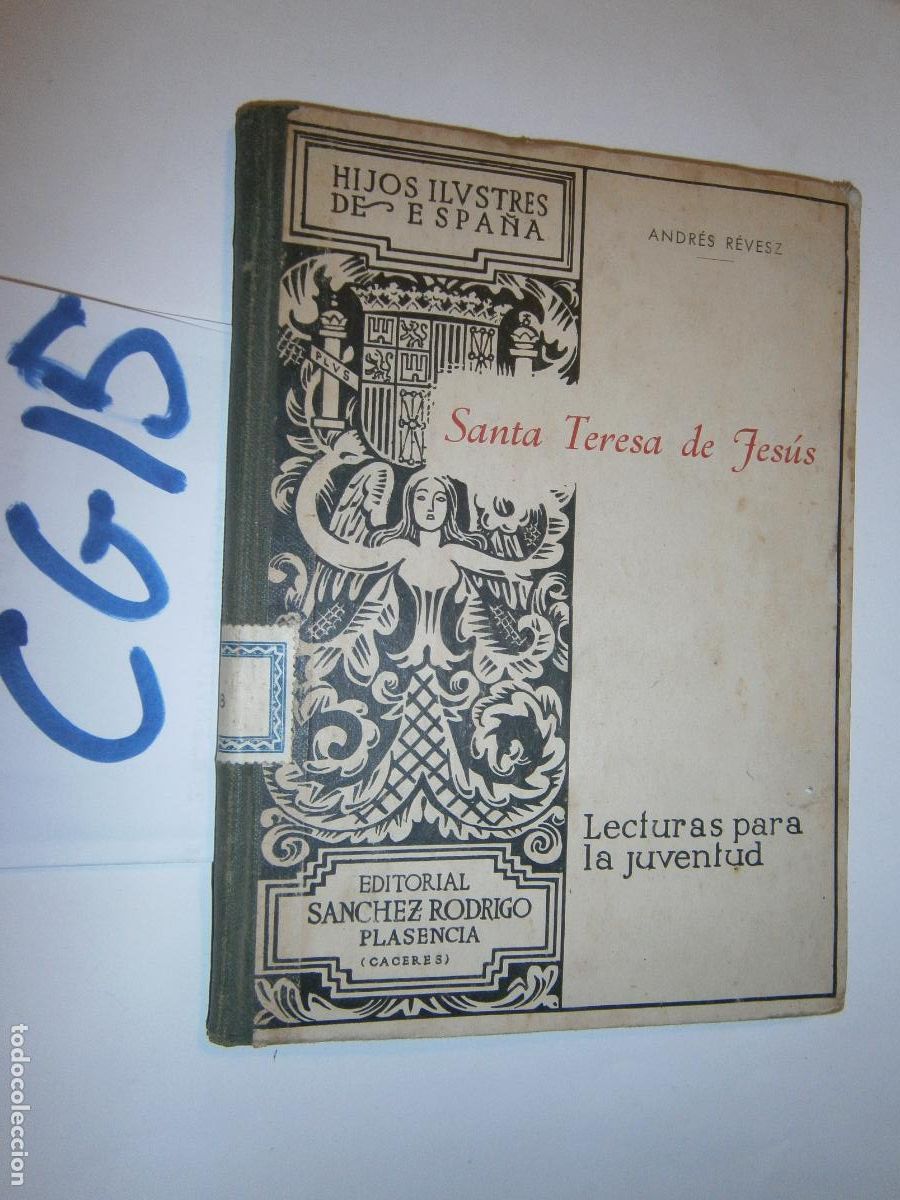 Libros de segunda mano: ANTIGUO LIBRO - SANTA TERESA DE JESUS - Foto 1