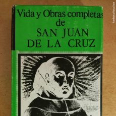 Libros de segunda mano: VIDA Y OBRAS COMPLETAS DE SAN JUAN DE LA CRUZ / 8ª ED. 1974. BIBLIOTECA DE AUTORES CRISTIANOS