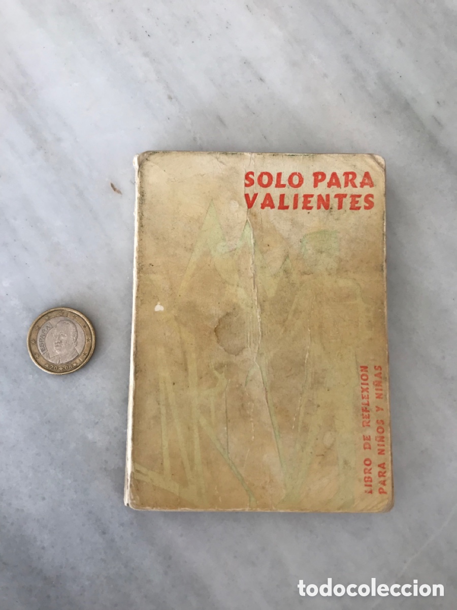 Libros de segunda mano: Libro, s&oacute;lo para valientes - Foto 1