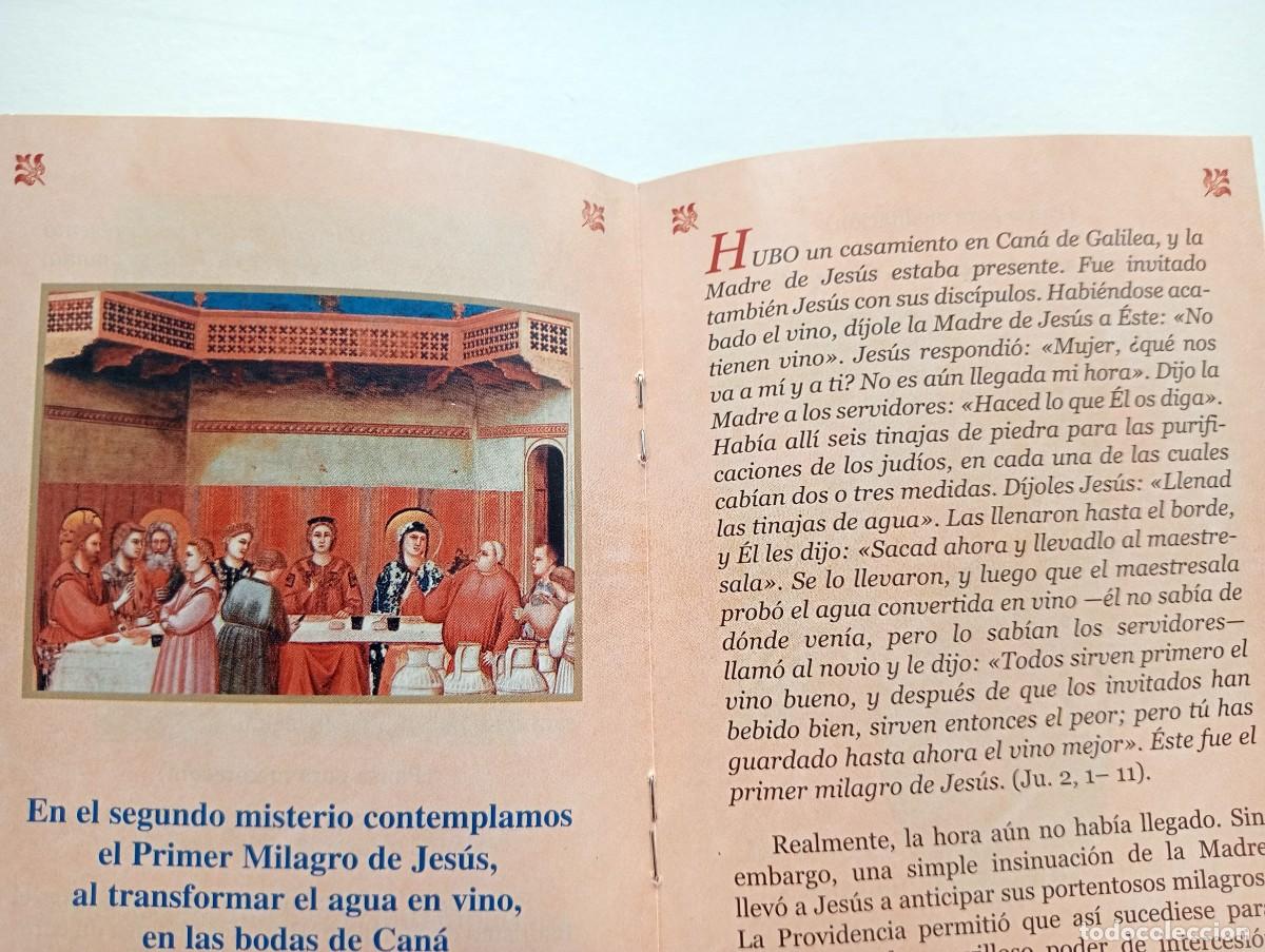 Libros de segunda mano: LIBRO EL ROSARIO, LA ORACI&Oacute;N DE LA PAZ - Foto 3