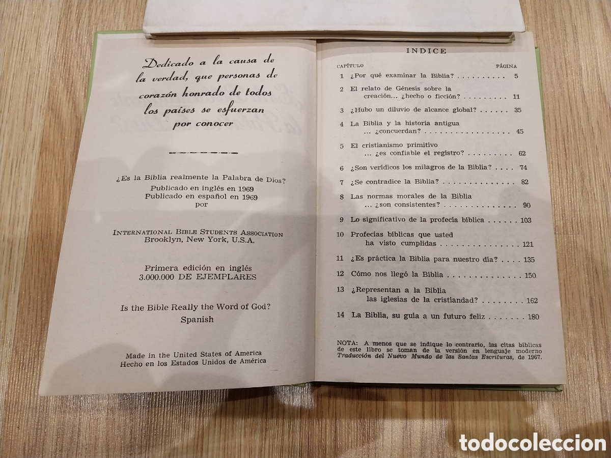 Libros de segunda mano: Es la Biblia realmente la palabra de Dios - Foto 2