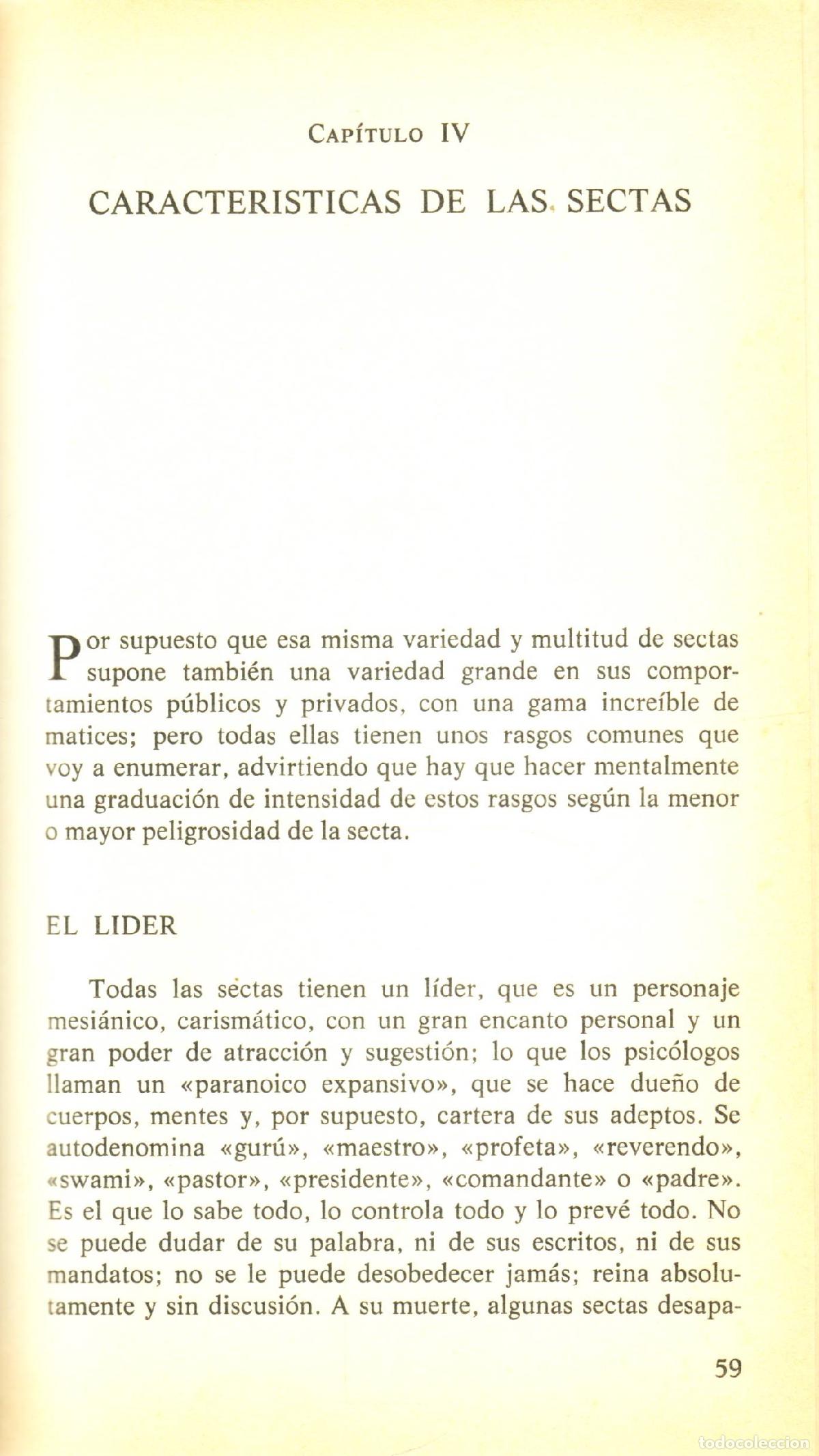 Libros de segunda mano: Las sectas - Salarrullana, Pilar - Foto 2