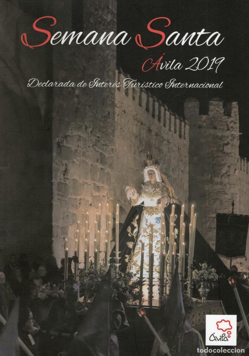 Libros de segunda mano: TC44/ LIBRO SEMANA SANTA AVILA 2019