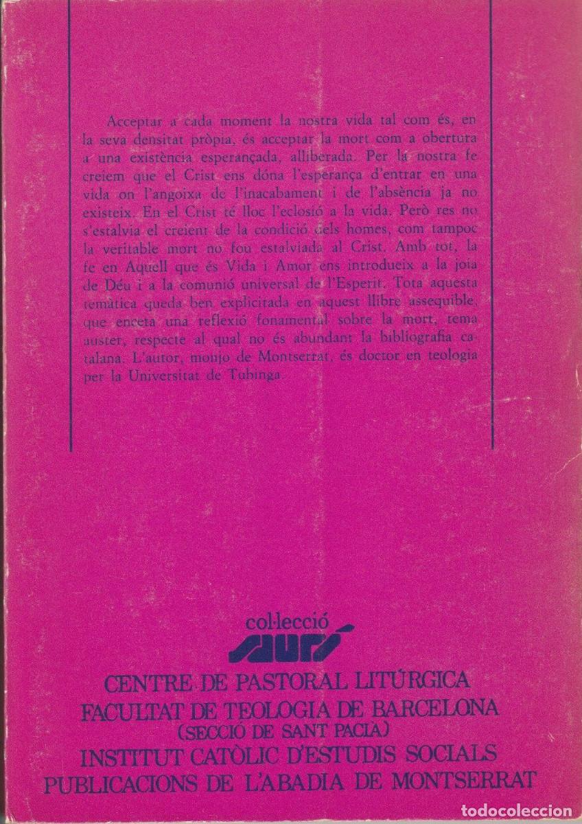 Libros de segunda mano: Mort i esperan&ccedil;a. Llu&iacute;s Duch - Foto 11