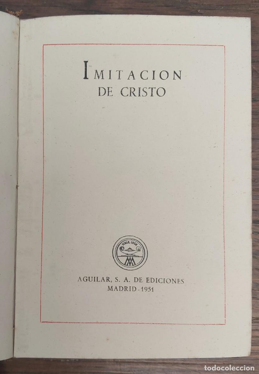 Libros de segunda mano: IMITACI&Oacute;N DE CRISTO, 1951 - Foto 4