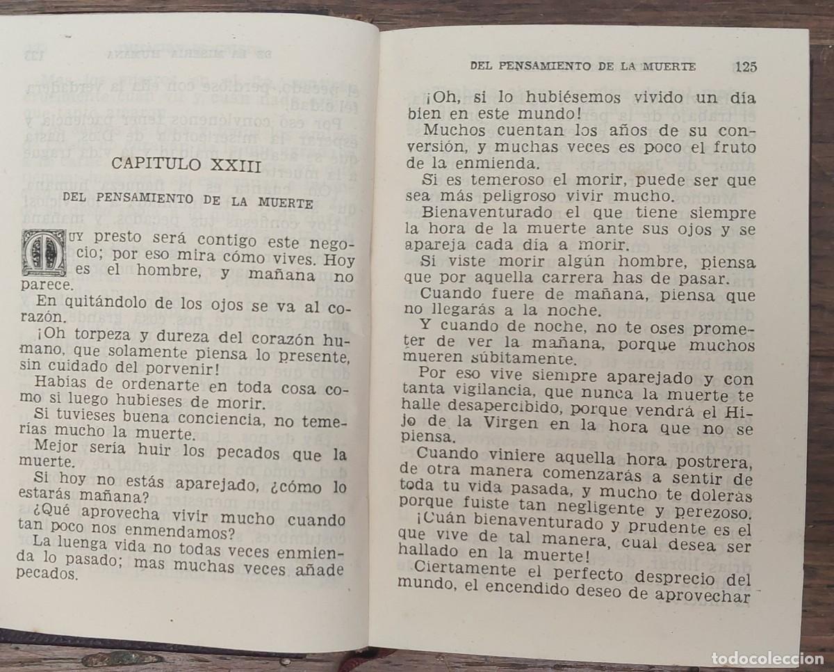Libros de segunda mano: IMITACI&Oacute;N DE CRISTO, 1951 - Foto 5