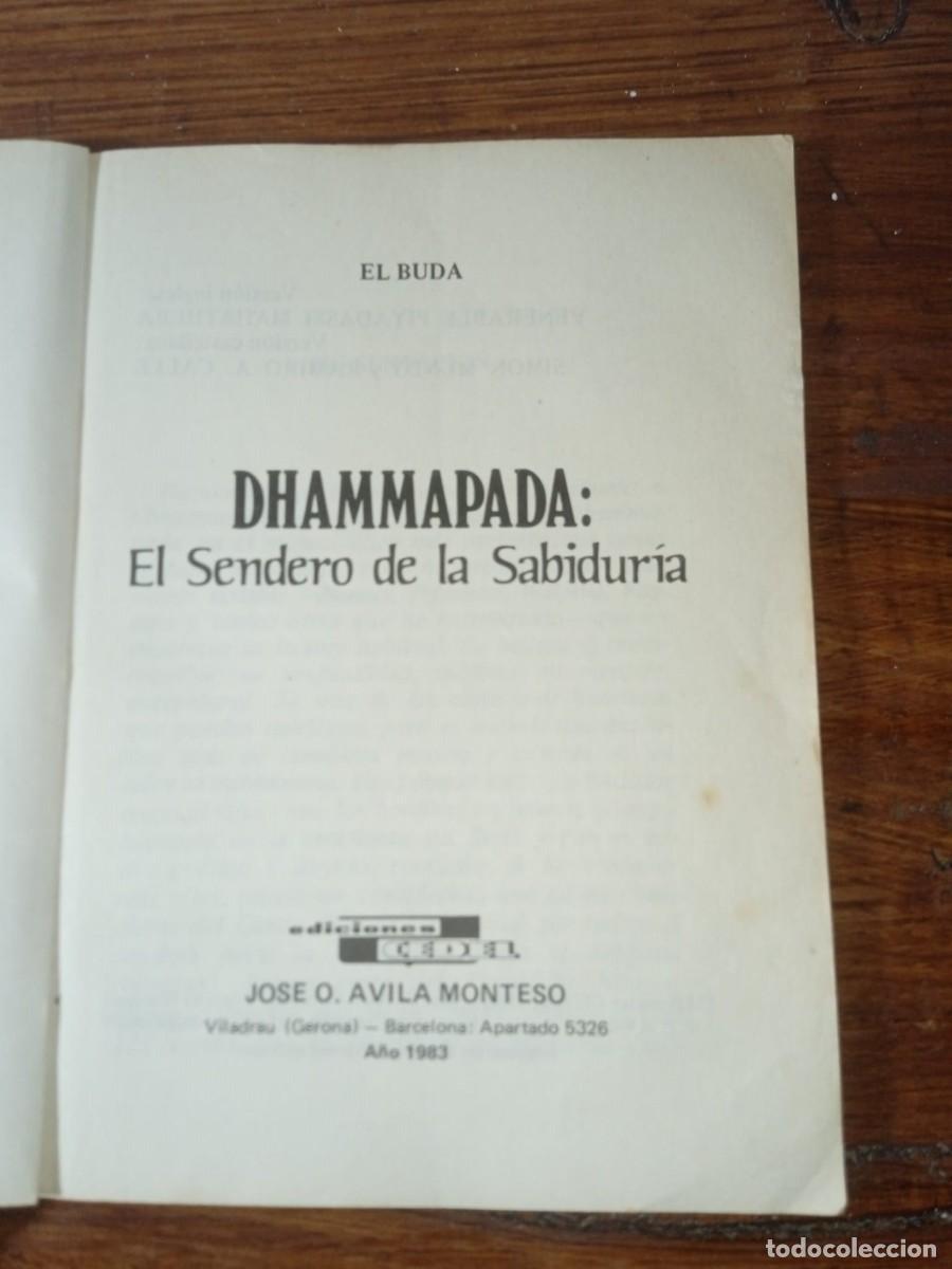 Libros de segunda mano: Dhammapada : El sendero de la sabiduria - El Buda - Foto 2