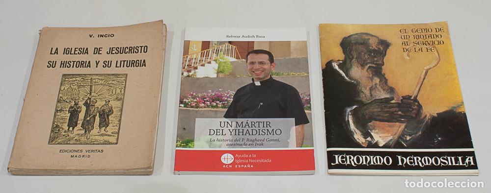 Libros de segunda mano: LOTE DE LIBROS DE TEMATICA RELIGIOSA. - Foto 5