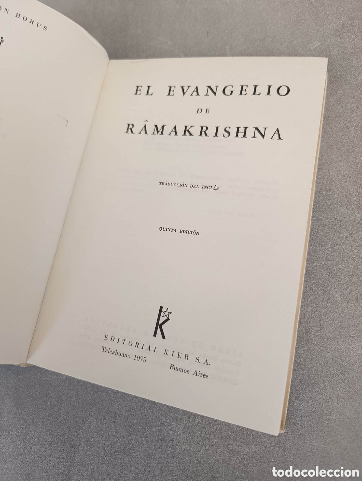 Libros de segunda mano: El evangelio de Ramakrishna. - Foto 4