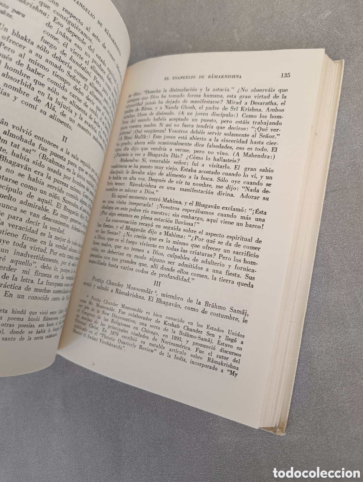 Libros de segunda mano: El evangelio de Ramakrishna. - Foto 5