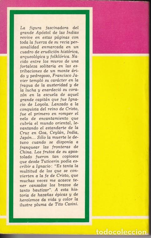 Libros de segunda mano: Francisco Javier - T. Casini - Foto 2