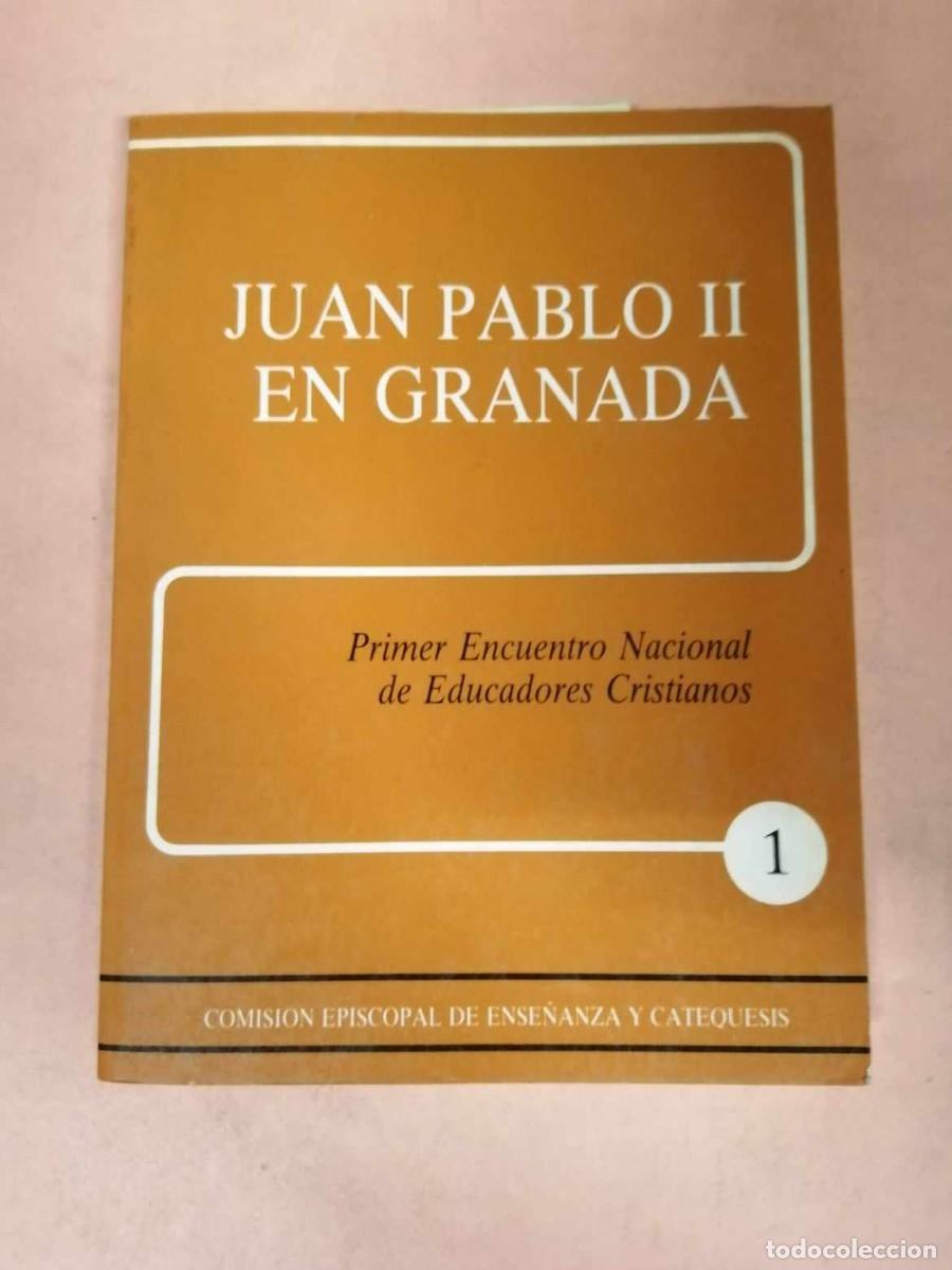 Libros de segunda mano: JUAN PABLO II EN GRANADA - Foto 1