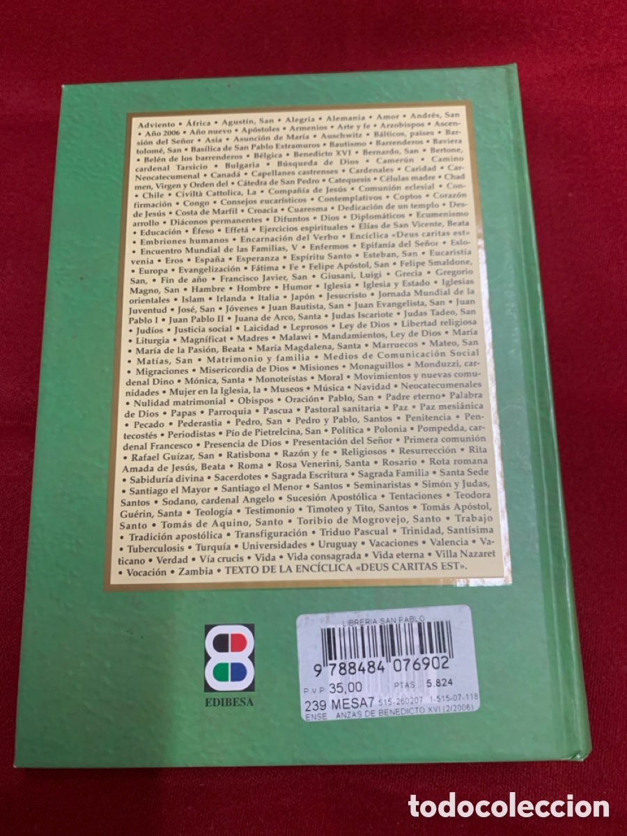 Libros de segunda mano: Ense&ntilde;anzas de Benedicto XVI. Tomo 2. 2006. - Foto 3