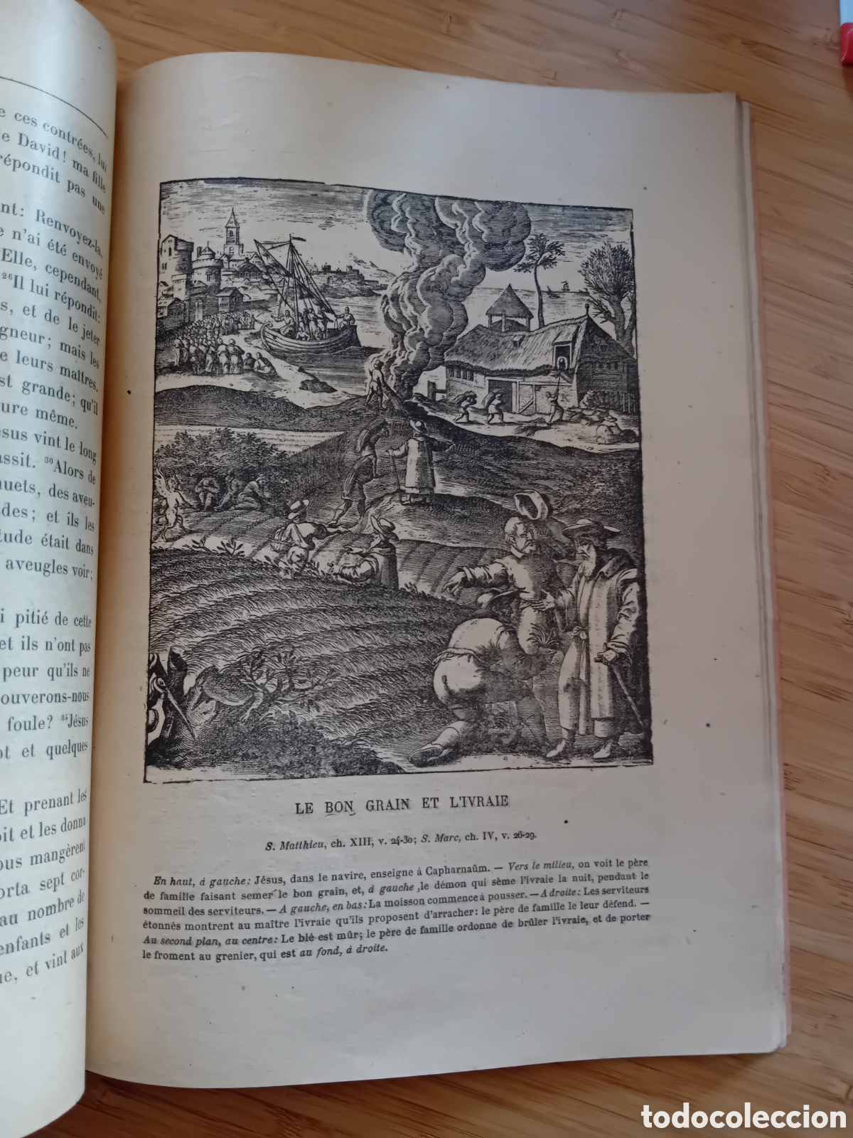 Libros de segunda mano: Le Saint evangile selon Saint Matthieu (Maison de la bonne presse 1900)