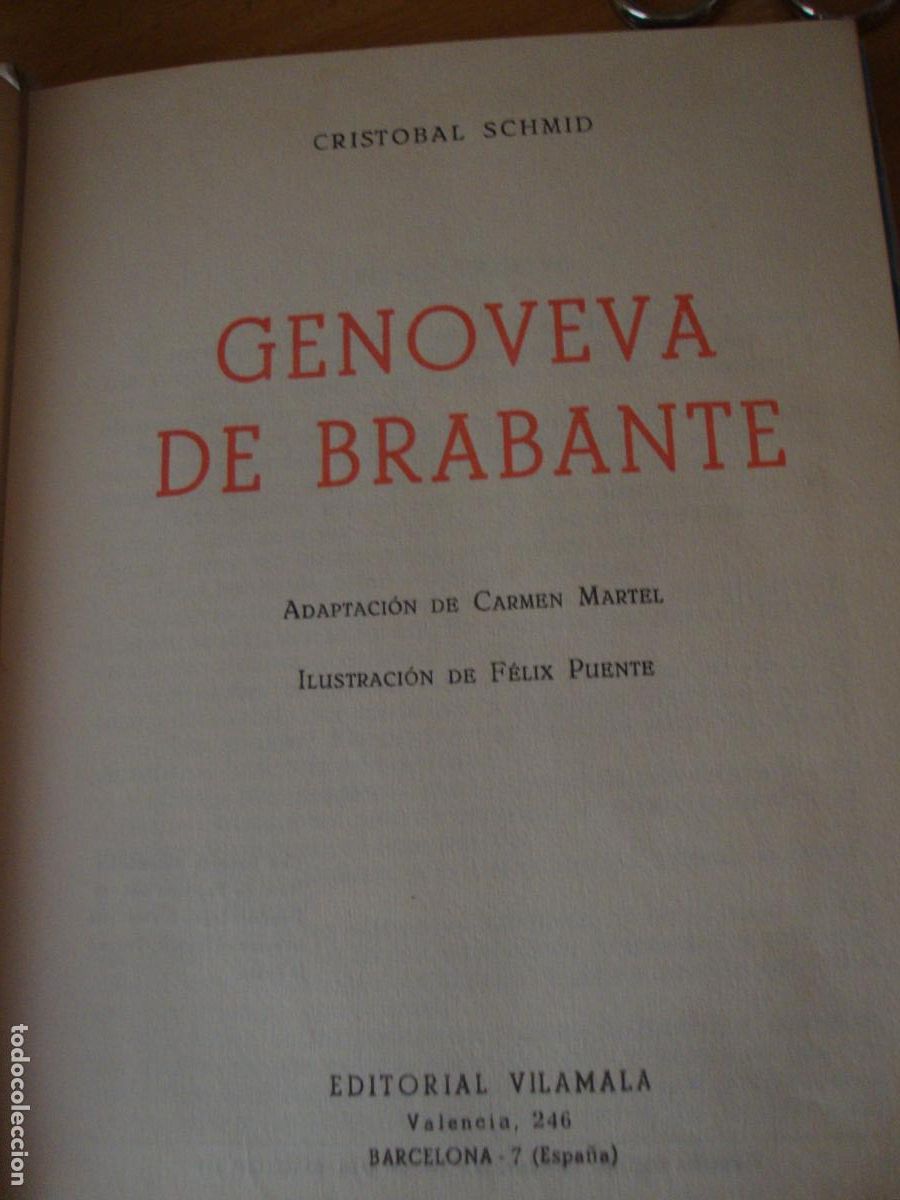 Libros de segunda mano: genoveva de brabante - Foto 2