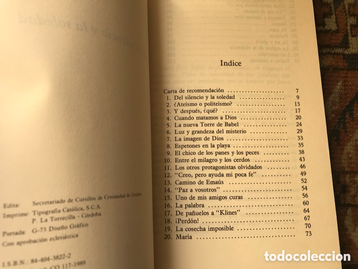 Libros de segunda mano: Desde el silencio y la soledad. Manuel S&aacute;nchez Blanco - Foto 4