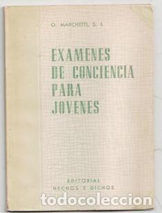 Libros de segunda mano: Examenes de conciencia para j&oacute;venes, Marchetti - Foto 1